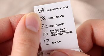 Wäschezeichen Waschsymbole